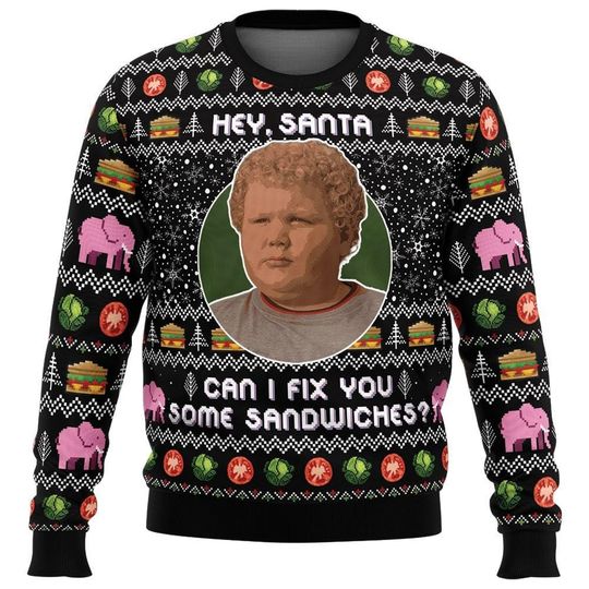 Discover Funny Santa Sandwiches Ugly Christmas Sweater
