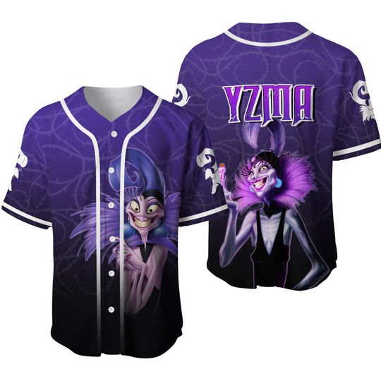 Discover Emperor New Groove Yzma Baseball Jersey, Yzma Halloween Baseball Jersey