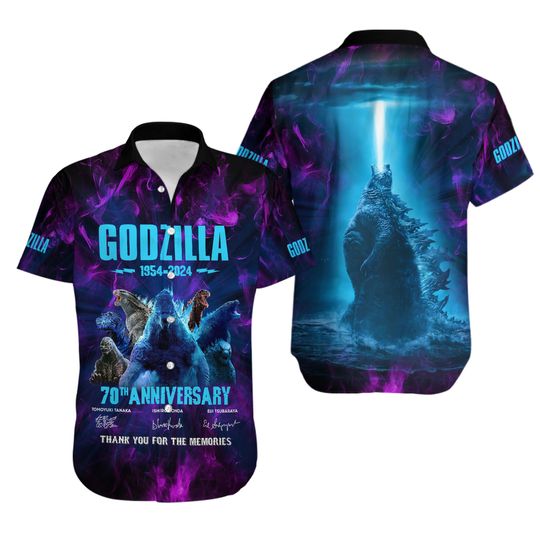 Discover Godzilla Hawaiian Shirt Gift