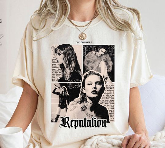 Discover Vintage Reputation Album Shirt - Swiftie Gift