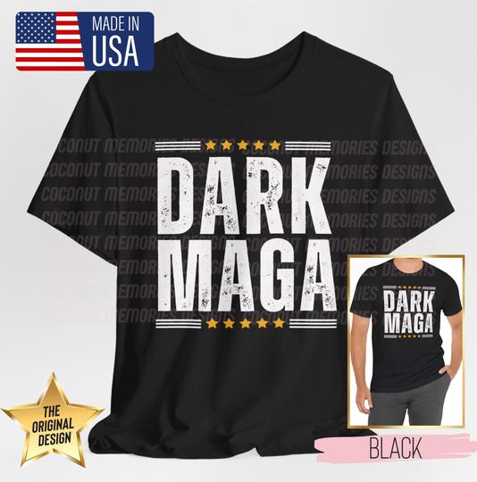 Discover Dark MAGA Shirt, The Original Dark Maga T-Shirt, Make American