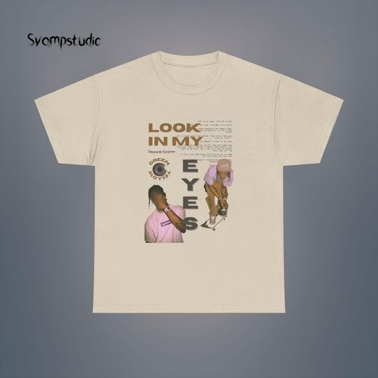 Discover Travis Look In My Eyes T-shirt, Utopia Merch, Utopia Tee