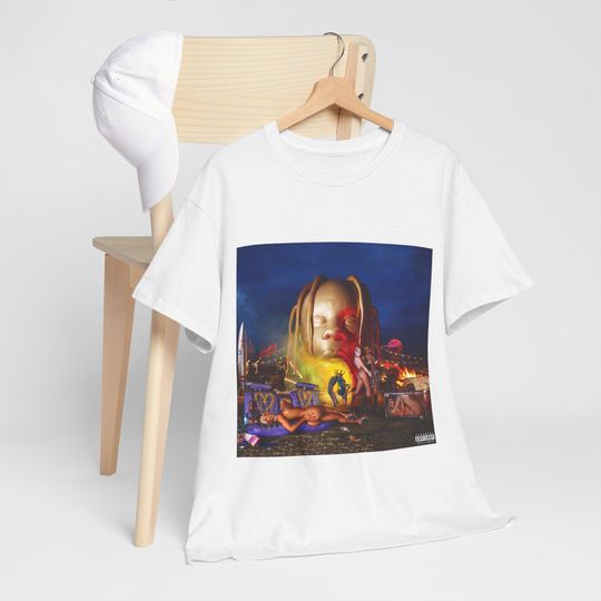 Discover Astroworld Travis Album Cover Tee, Music Festival T-Shirt, Hip Hop Shirt
