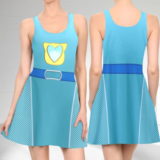 Discover Bitsy SuperKitties Skater Dress, SuperKitties Skater Dress, Bitsy Ginny Sparks