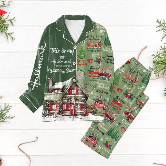 Discover Hallmark Movie Pajamas, This is My Hallmark Pajamas, Christmas Movie Watching Pajamas