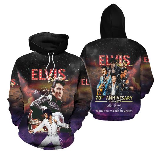 Discover Elvis Presley Aesthetic Hoodie