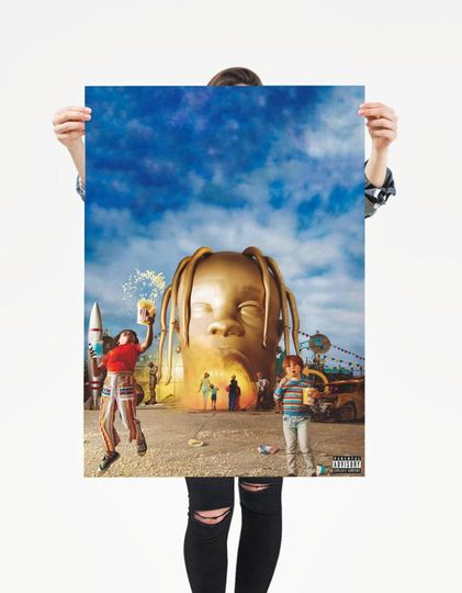 Discover Travis - Astroworld Premium Matte vertical poster
