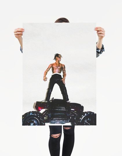 Discover Travis - Rodeo Premium Matte vertical poster