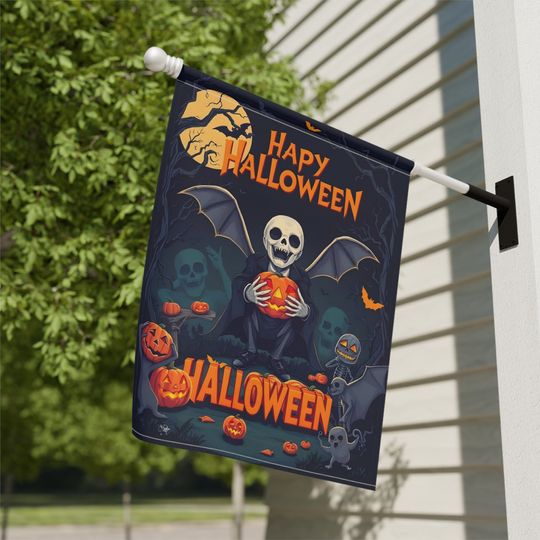 Discover Happy Halloween Flag - Halloween Garden & House Banner