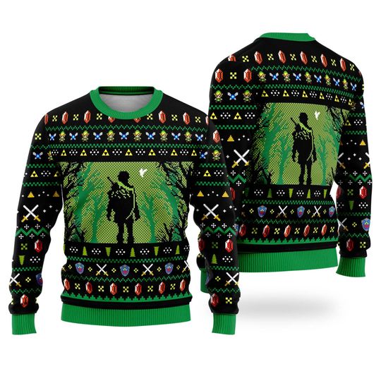 Discover Legend of Zelda Breath of the Wild Ugly Sweater