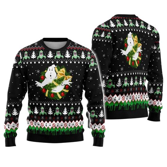 Discover Ghostbusters Christmas Sweatshirt | Stay Puft Marshmallow Man