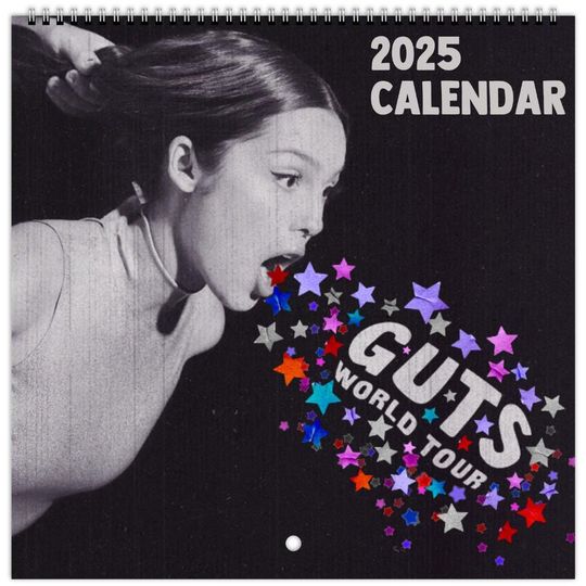 Discover Oli.via Ro.drigo Guts Tour 2025 Calendar Printing