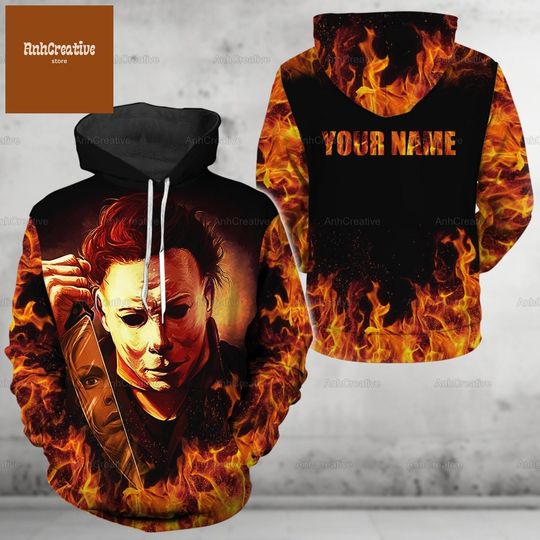 Discover Michael Myers Halloween Hoodie - Horror Movie Fans