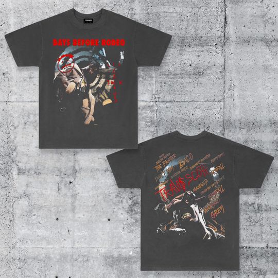 Discover Travis Days Before Rodeo Mixtape Hip Hop Rap Streetwear 3D T-Shirt