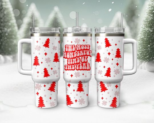 Discover The most wonderful time of the year, Christmas,40oz Tumbler