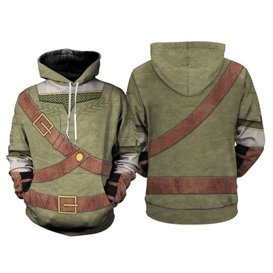 Discover The Legend Of Zelda Link Full Over Print 3D Hoodie