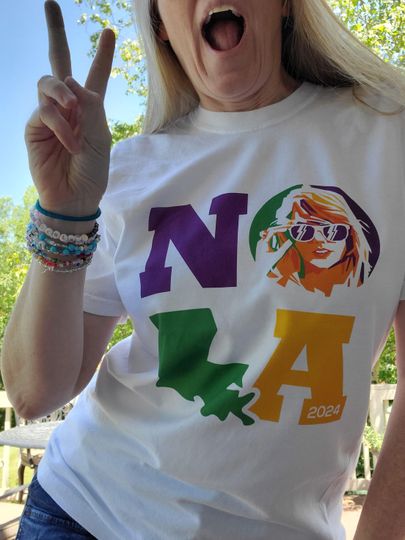 Discover Tour New Orleans - NO YEAR, NOLA, Fan T-Shirt, Concert Shirt