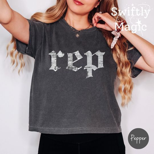 Discover Rep Era Shirt | Reputation Comfort Colors Boxy Tee