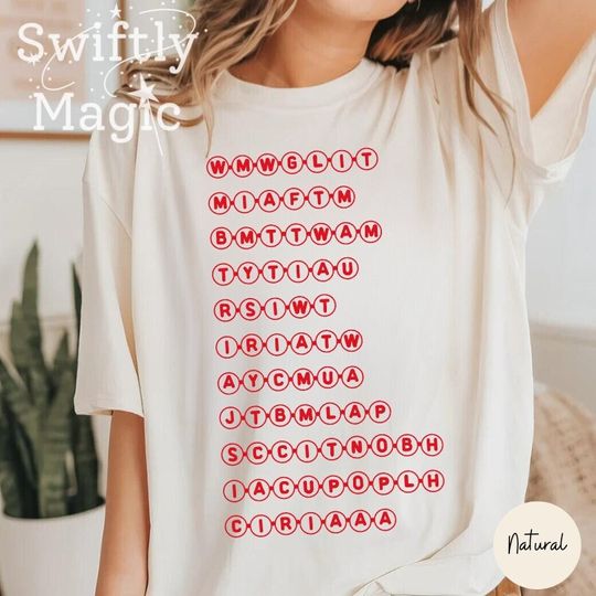 Discover All Too Well Bridge Lyrics Shirt | Taylor Lover Friendship Bracelet