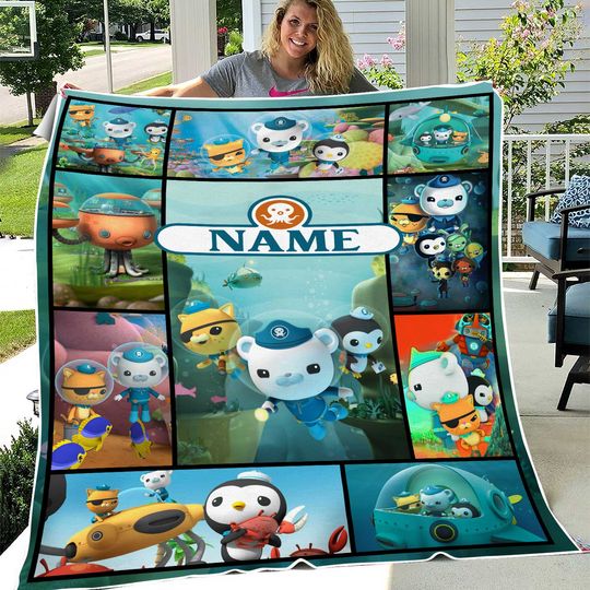 Discover The Octonauts Blanket, Personalized The Octonauts Fleece Blanket