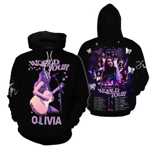 Discover Olivia Rodrigo Guts Tour Hoodie
