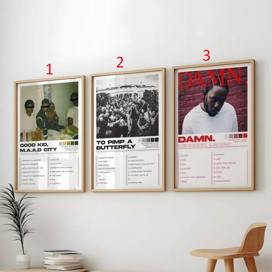 Discover Kendrick Lamar Posters, Kendrick Lamar Albums Art
