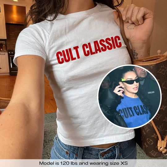 Discover Charli XCX Cult Classic Boiler Room Y2k Baby Tee Y2k Shirt