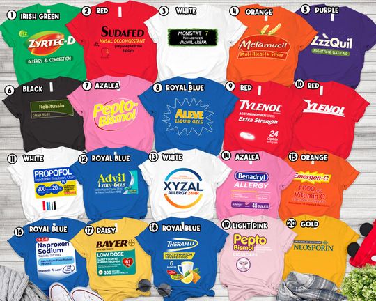 Discover Halloween Group Costume for Pharmacist, Pharmacy Halloween Costume Shirt