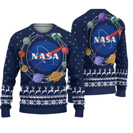 Discover Nasa Christmas Ugly Sweater
