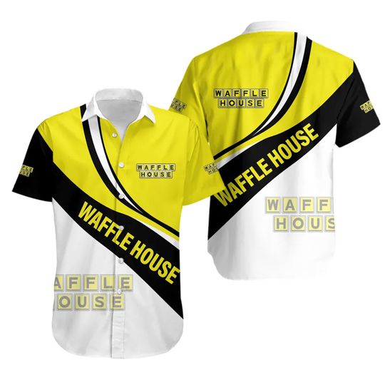 Discover Waffle House Button Shirt, Waffle House Shirt