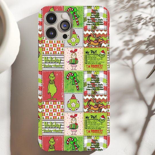 Discover Christmas Furry funny character iPhone case, Gifts for Friends