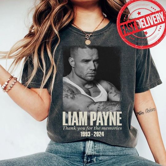 Discover Thanks For Memories Liam Payne Shirt, RIP Liam Payne Memorial 2024 Shirt