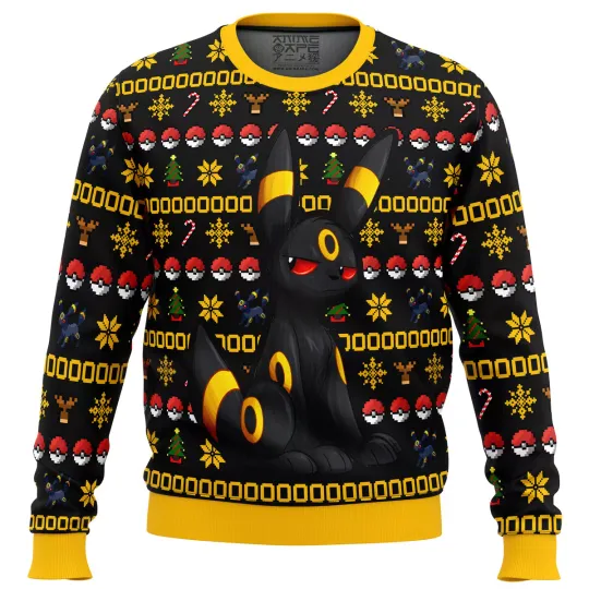 Discover PKM Christmas Umbreon Ugly Christmas Sweater