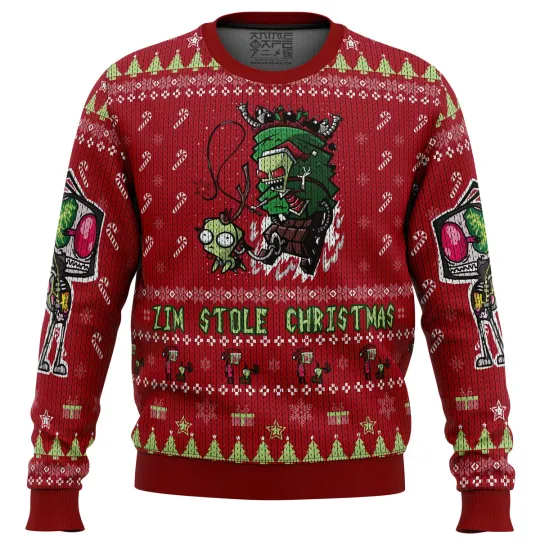 Discover Invader Zim Dooom Ugly Christmas Sweater