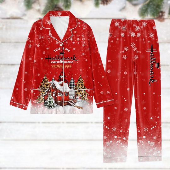 Discover Christmas Hallmark Movies Pajamas, Christmas Movies Thick Pajamas, Hallmark Movies