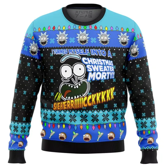 Discover I’m Sweater Rick - Rick & Rickandmorty Ugly Christmas Sweater