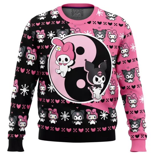 Discover My Melody Sanrio Ugly Christmas Sweater