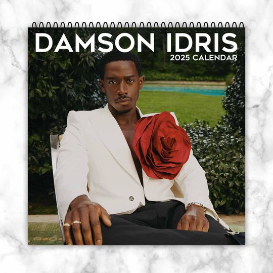 Discover Damson Idris Calendar 2025, Personalized Calendar, Idol Calendar