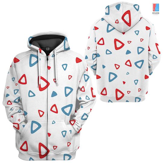 Discover Togepi Egg All Over Print Costume Zip Hoodie for Halloween or Christmas