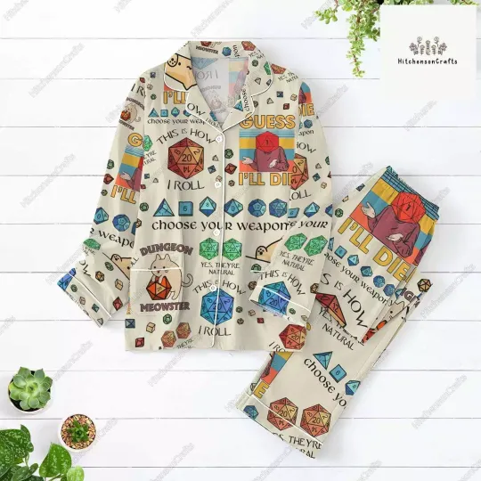 Discover Dungeons And Dragons Family Pajamas Set