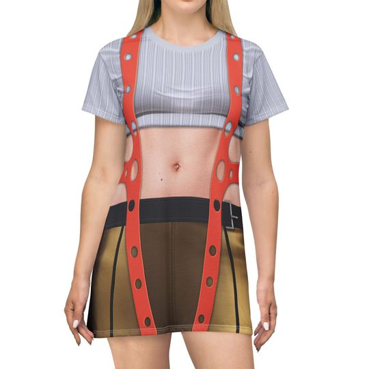 Discover Leeloo Inspired Short Sleeve Dress, Fifth Element Character Costume, Halloween Adult Cosplay