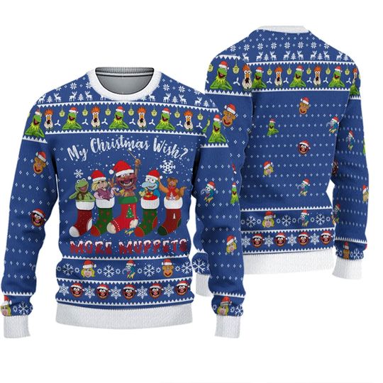 Discover Christmas Muppet Ugly Sweater