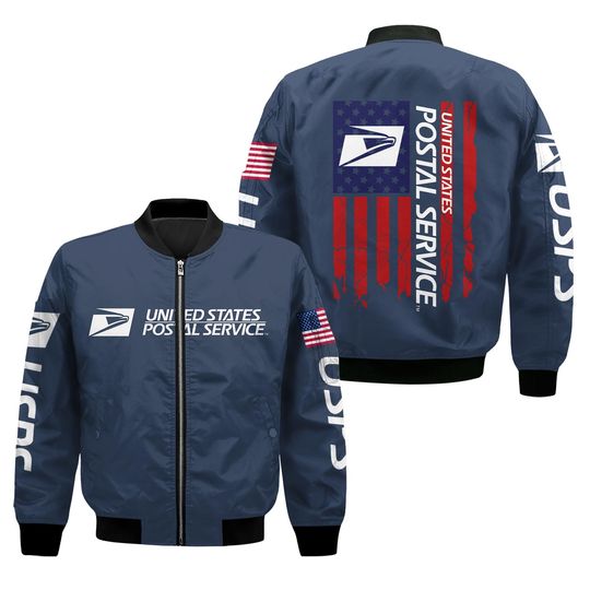 Discover Postal Worker 3D Bomber Jacket HK80