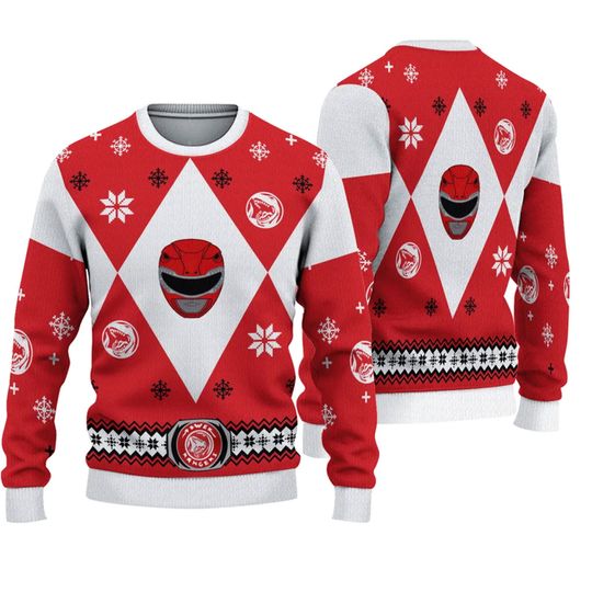 Discover Power Rangers Ugly Christmas Ugly Sweater