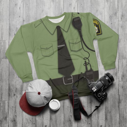 Discover Animal Control Officer Long Sleeve Shirt, Bolt Character Costume, Security Guard
