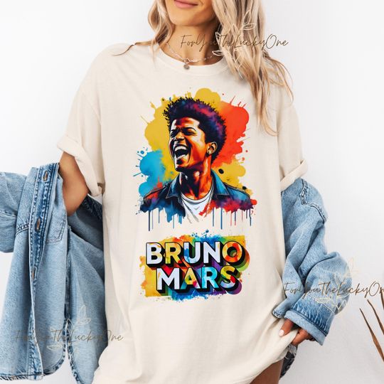 Discover Bruno Mars Music Merchandise T-Shirt for Fans