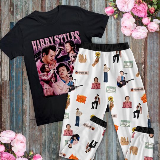 Discover Harry Pajamas Set, Personalized Family Pajamas, Family Christmas Pajamas Set.