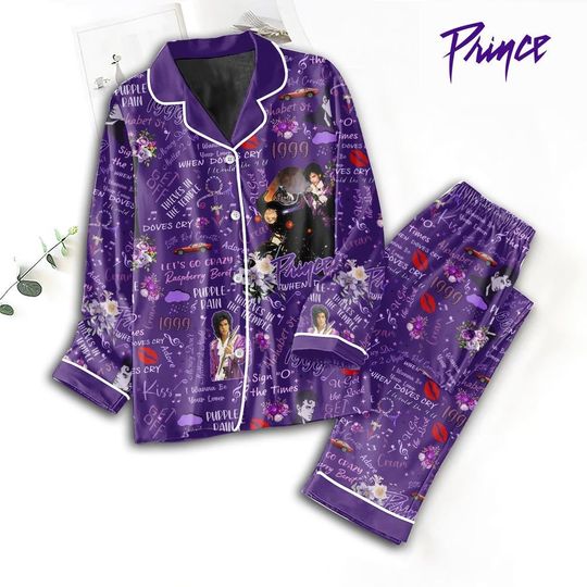 Discover Princess Pajamas Set, Prince Purple Matching Pajamas, Pur Rain Pajamas Family