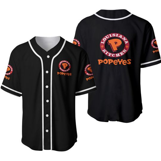 Discover Popeyes Louisiana Kitchen Popeyes Baseball Jerseys
