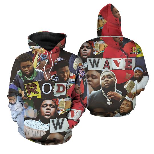 Discover Rod Wave Nostalgia Concert Rap Hoodie 3D